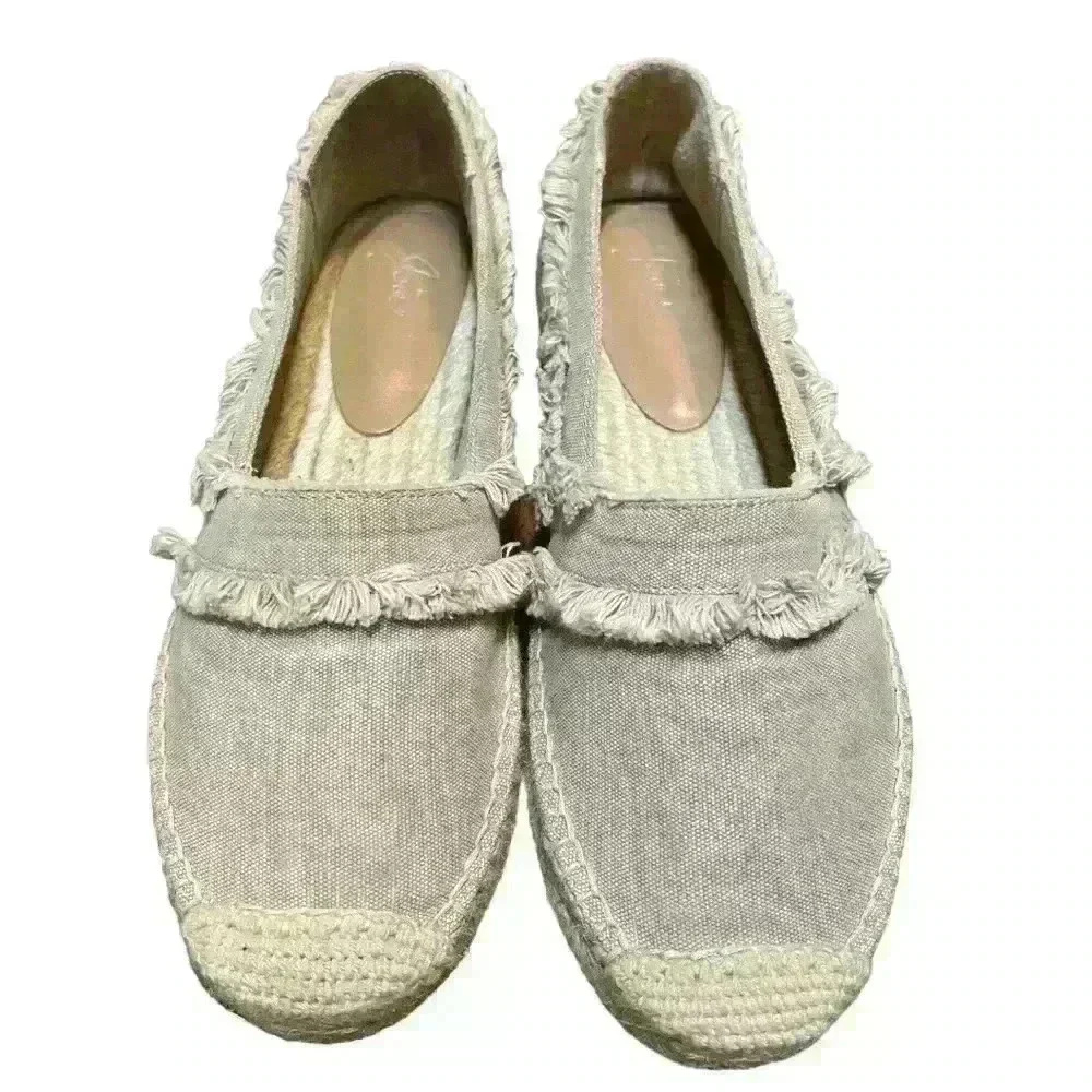 Joie VIVIENNE FRINGE ESPADRILLE FLATS SIZE 5 (EUR 35)